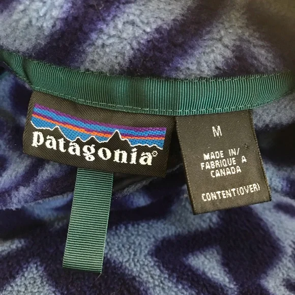 PATAGONIA Rare VTG Snap T Medium - Picture 2 of 7